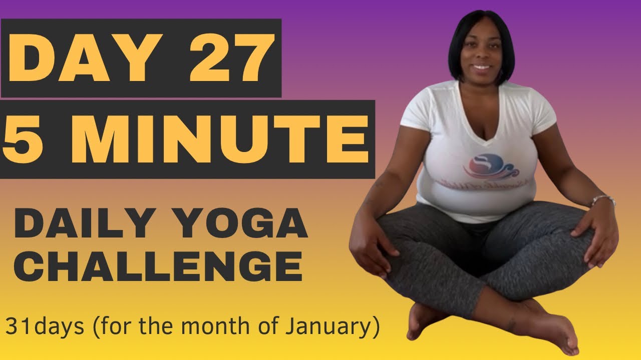 Day 27 Chair Yoga Sequence 5 Minute Yoga Session 