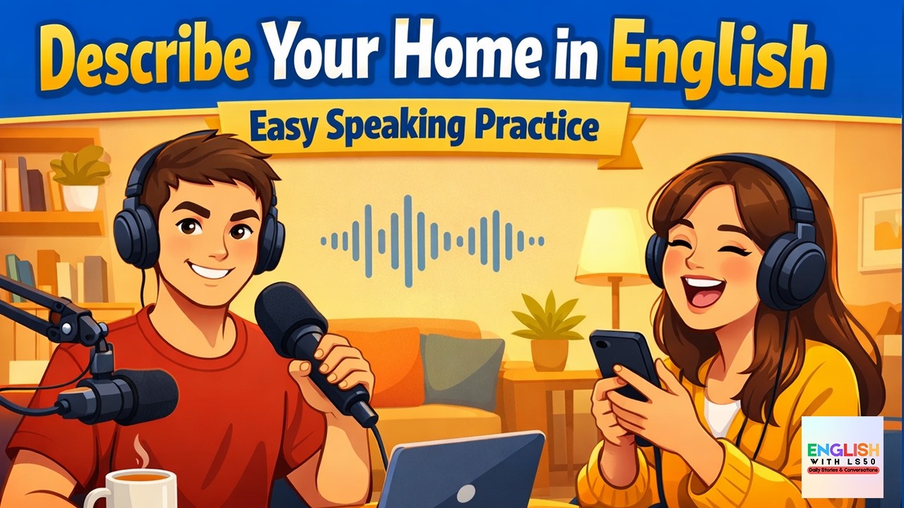 Talk About Your House in English (A1) | Easy Listening Practice for Beginners