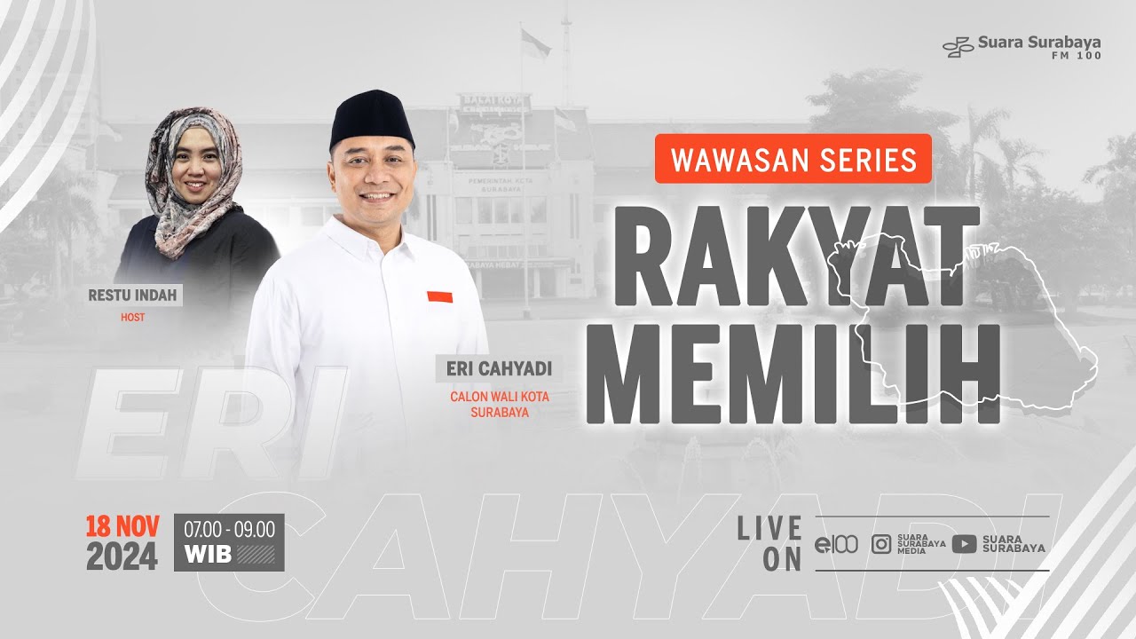 #LIVE Wawasan Series - Rakyat Memilih bersama Eri Cahyadi