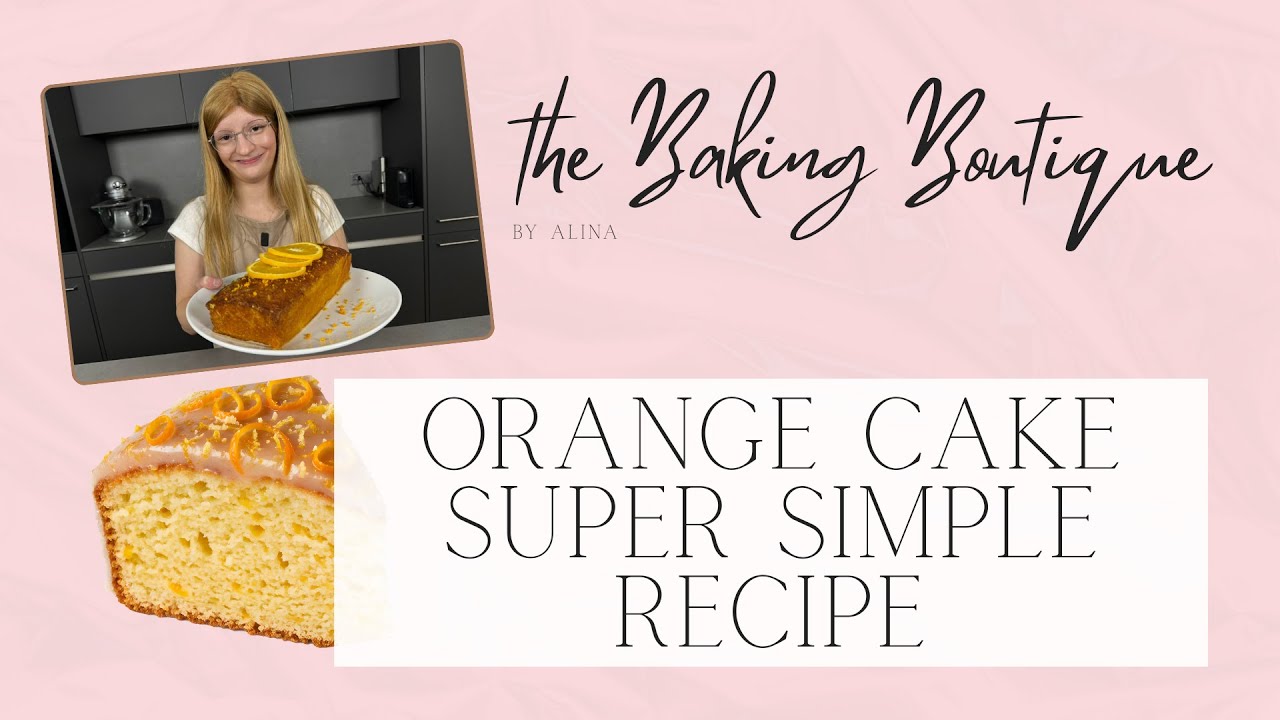 I Baked a Soft and Juicy Orange Cake at Home