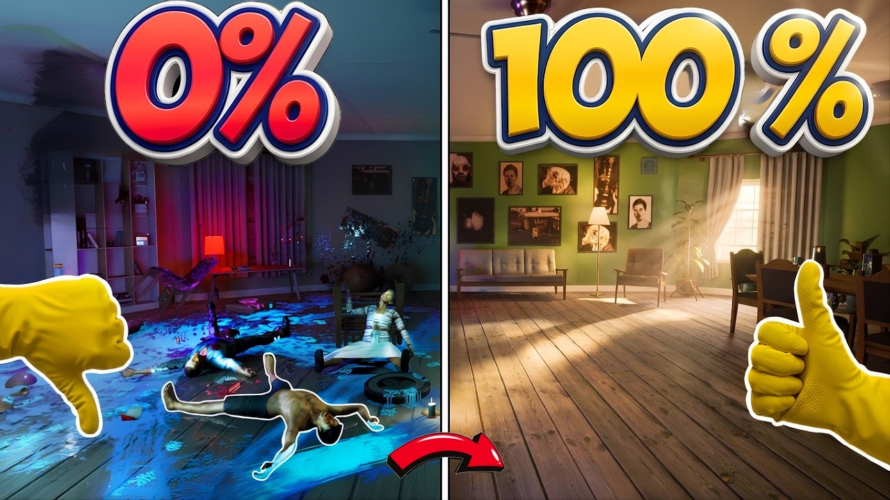 Я прошёл симулятор уборки преступлений на 100% | Crime Scene Cleaner #3
