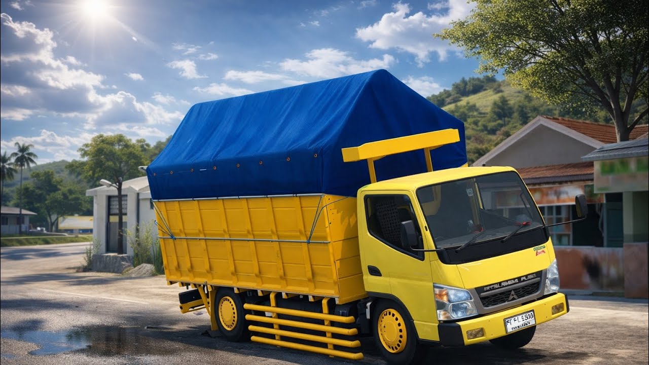 SHARE🔥|| MOD CANTER CUSTOM 01 BY KOKO FAREL // MOD BUSSID TERBARU