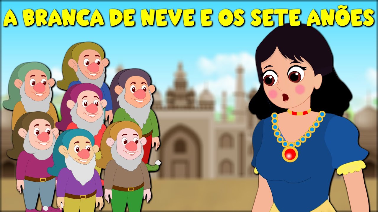 A Branca de Neve e os Sete Anões  -  Historia Completa - Desenho animado infantil