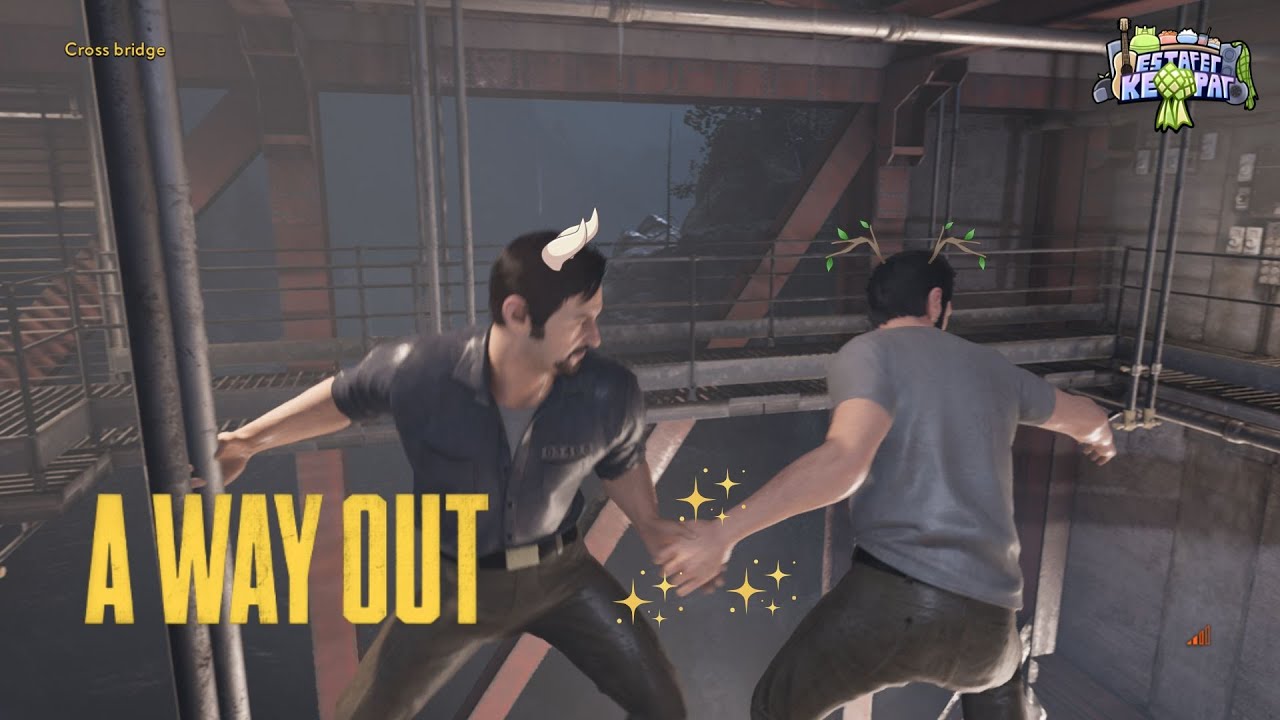 【A WAY OUT】Dengan kekuatan persahabatan kita akan lolos!!  @TandoShira   #EstafetKetupatS2