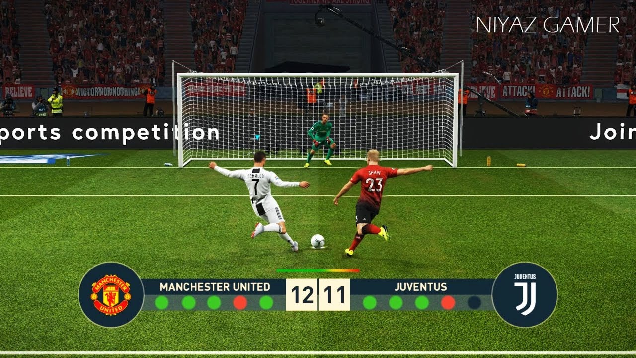 MANCHESTER UNITED vs JUVENTUS FC | Penalty Shootout | PES 2019 Gameplay PC