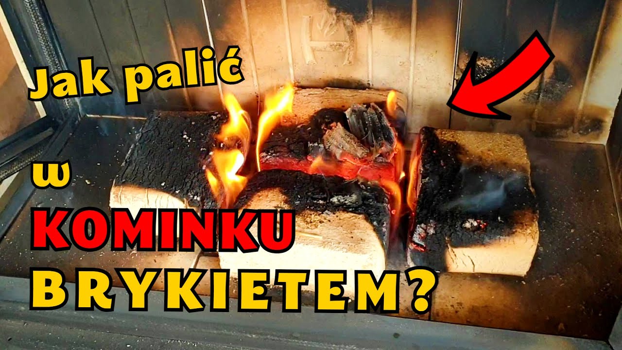 ► Jak palić w kominku brykietem? Jak go rozpalić i kontrolować ogień? Dom za 100 tys #248