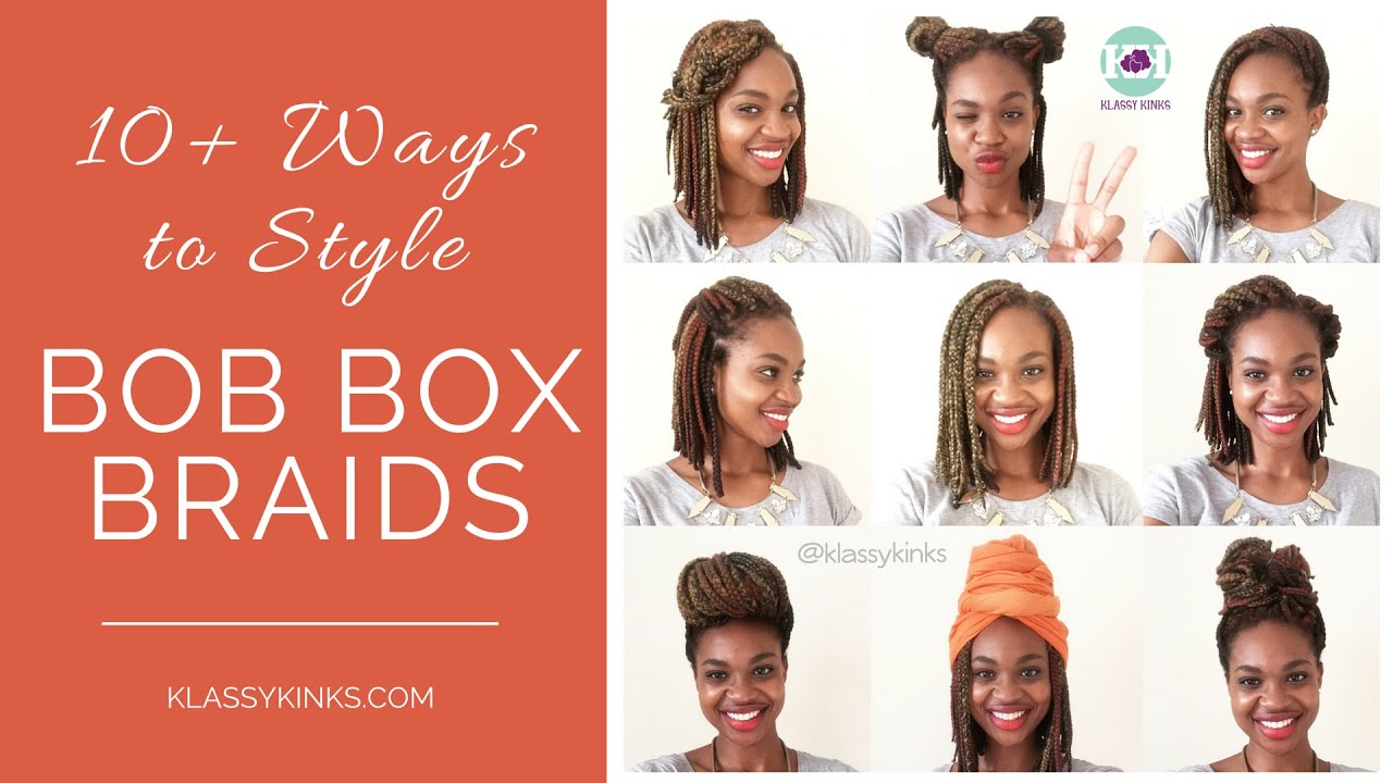 Tutorial | How to Style Bob Box Braids (10+ Ways!)