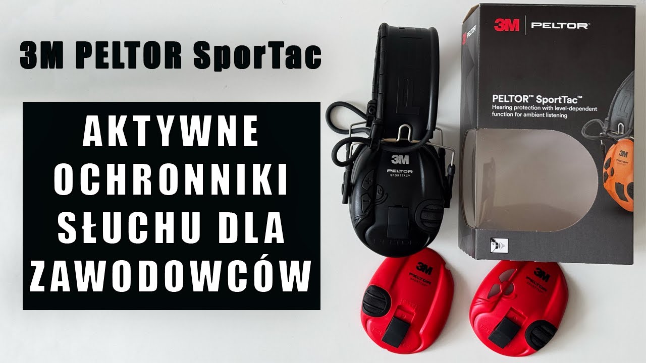 3M PELTOR SporTac - Aktywne słuchawki dla zawodowc&oacute;w | #3m # peltor #sportac sporttac