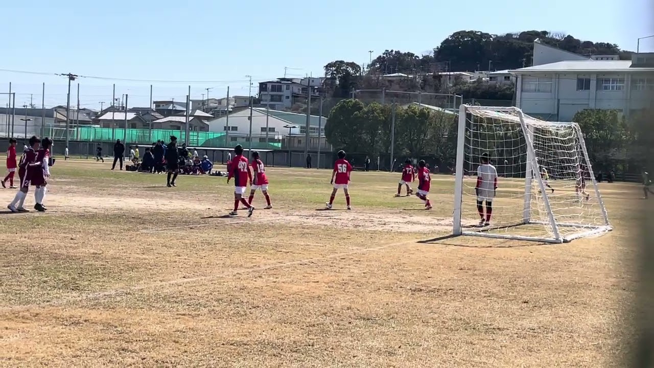 2026.03.08  第1回うめっぴ、みかっぴ抔U12⚽️vs上富田(前半)