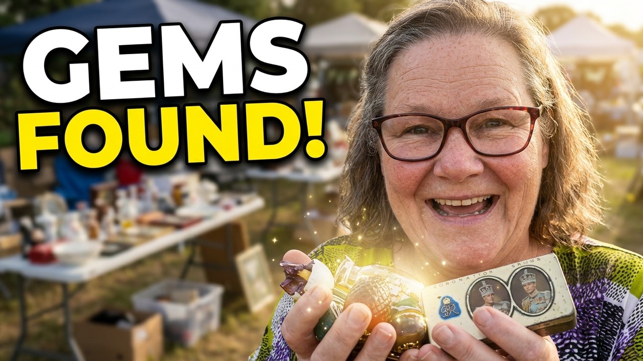 (POV) EXHILARATING THRIFT BOOT SALE TREASURES