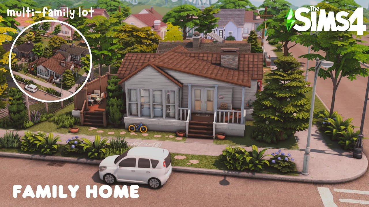 Family home 🏠 | Rental part 2 | The Sims 4 Speed Build