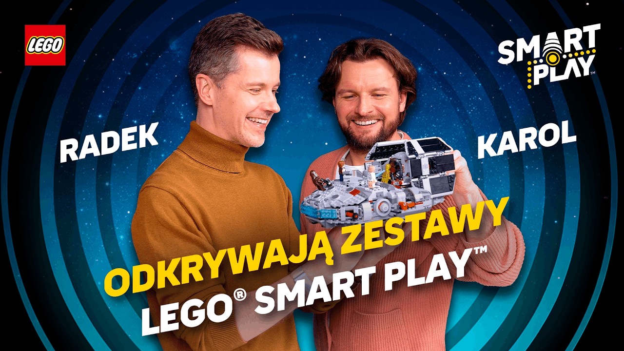 Radek Kotarski i Karol Paciorek wyjaśniają, na czym polega LEGO SMART Play | LEGO