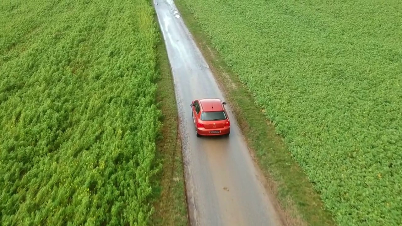 DJI Spark - Peugeot 307