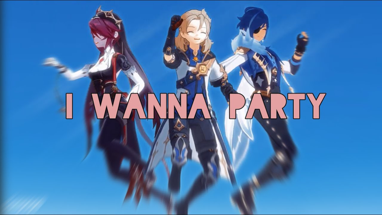I wanna party - Genshin - MMD (4K)