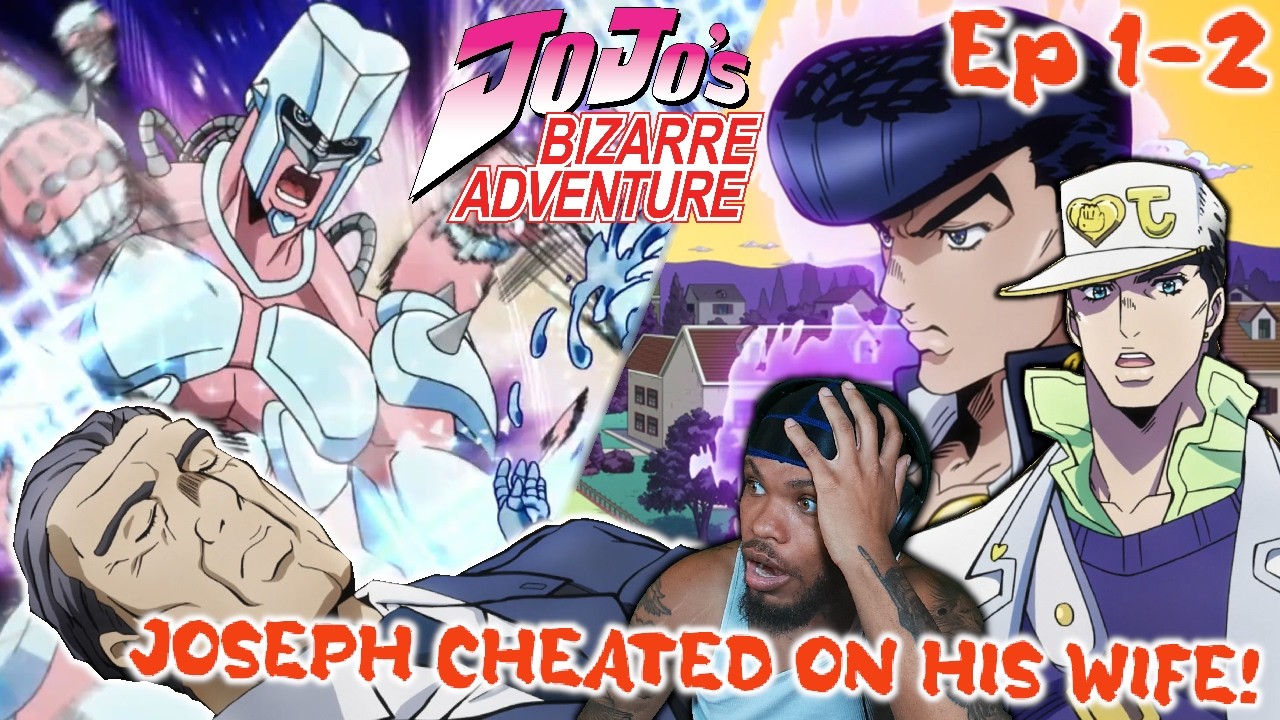 IM SO DISAPPOINTED IN JOSEPH! | JoJo's Bizarre Adventure: Diamond Is Unbreakable Ep 1 Reaction