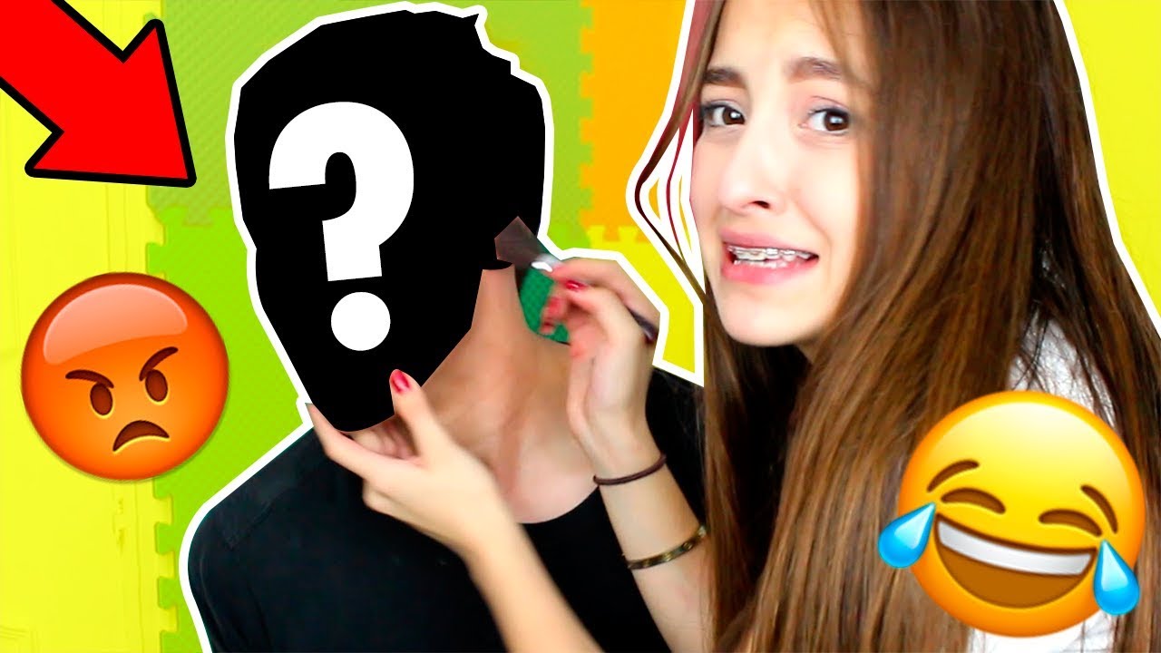 Mi HERMANA me MAQUILLA!!!!!! *Me destrozo la cara*