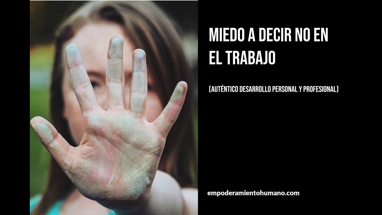 Miedo a decir NO en el trabajo