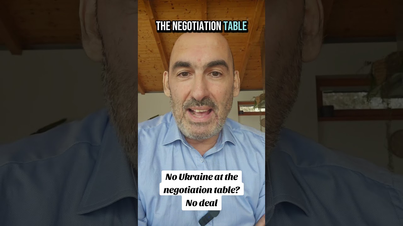 If Ukraine is not part of the negotiations no deal will happen. #russia #ukraine #warinukraine