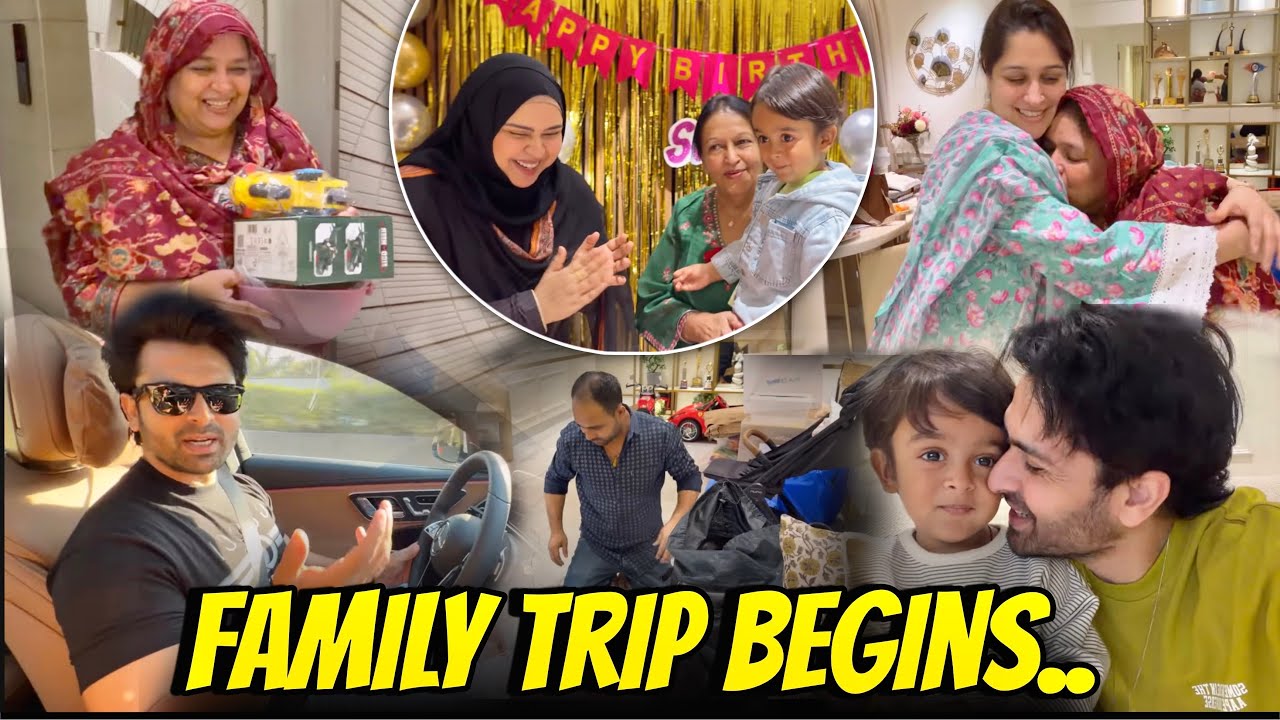 Ammi Ne Kiya Challange | Saba Ki party | Family Trip Begins | Shoaib Ibrahim |vlog