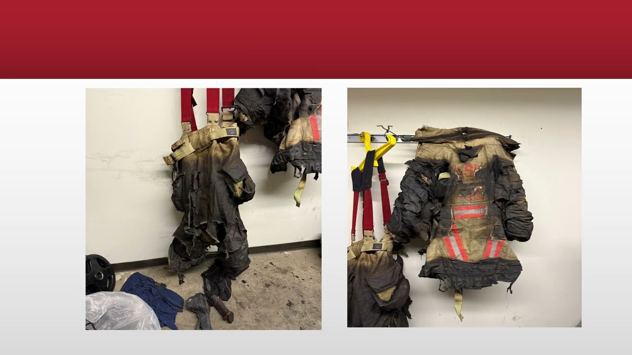 Firefighter Burn Injury Treatment Slideshow with Audio