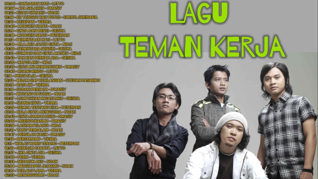 🎶lagu santai teman kerja 2000an💖☕ | Geisha,Nidji,DMasiv,noah
