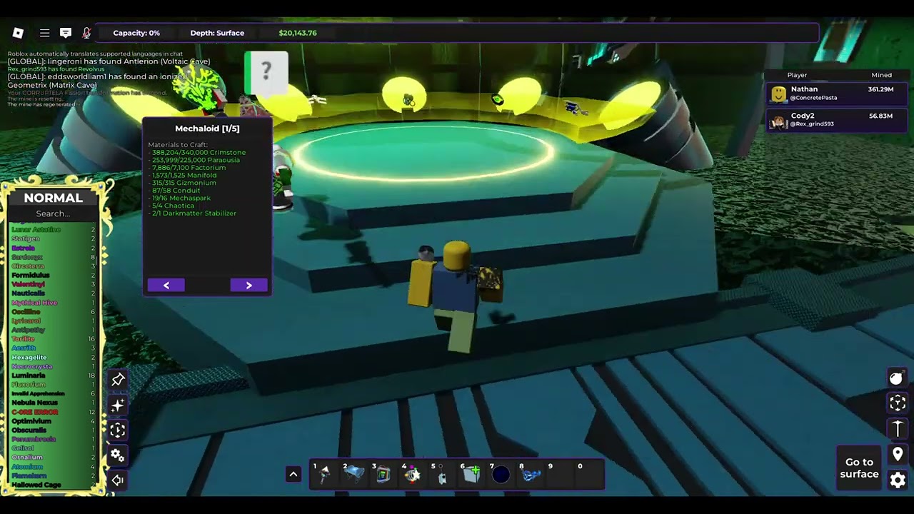 Getting Deconstructor ,Tier 8 gear, in REx:Reincarnated | Roblox