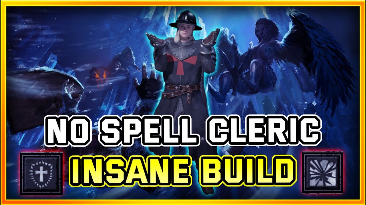 This New No Spell Cleric Build is Insane | Dark and Darker