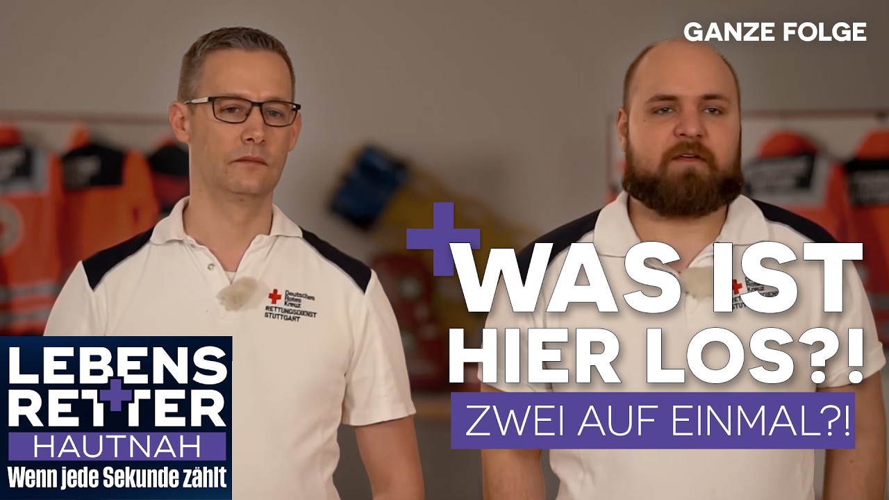 ZWEI PATIENTEN, EIN EINSATZ: Situation wird pl&ouml;tzlich ernst | Lebensretter hautnah