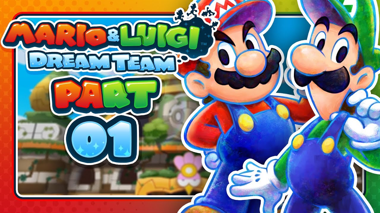 Mario & Luigi: Dream Team - Part 1: GET OFF PI'ILLO ISLAND!