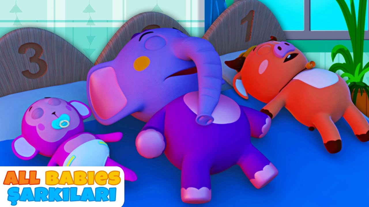 Bebek Şarkıları | Yatakta On | Okul &Ouml;ncesi Eğitim | Tekerlemeler | &Ccedil;izgi Film | All Babies Turkish