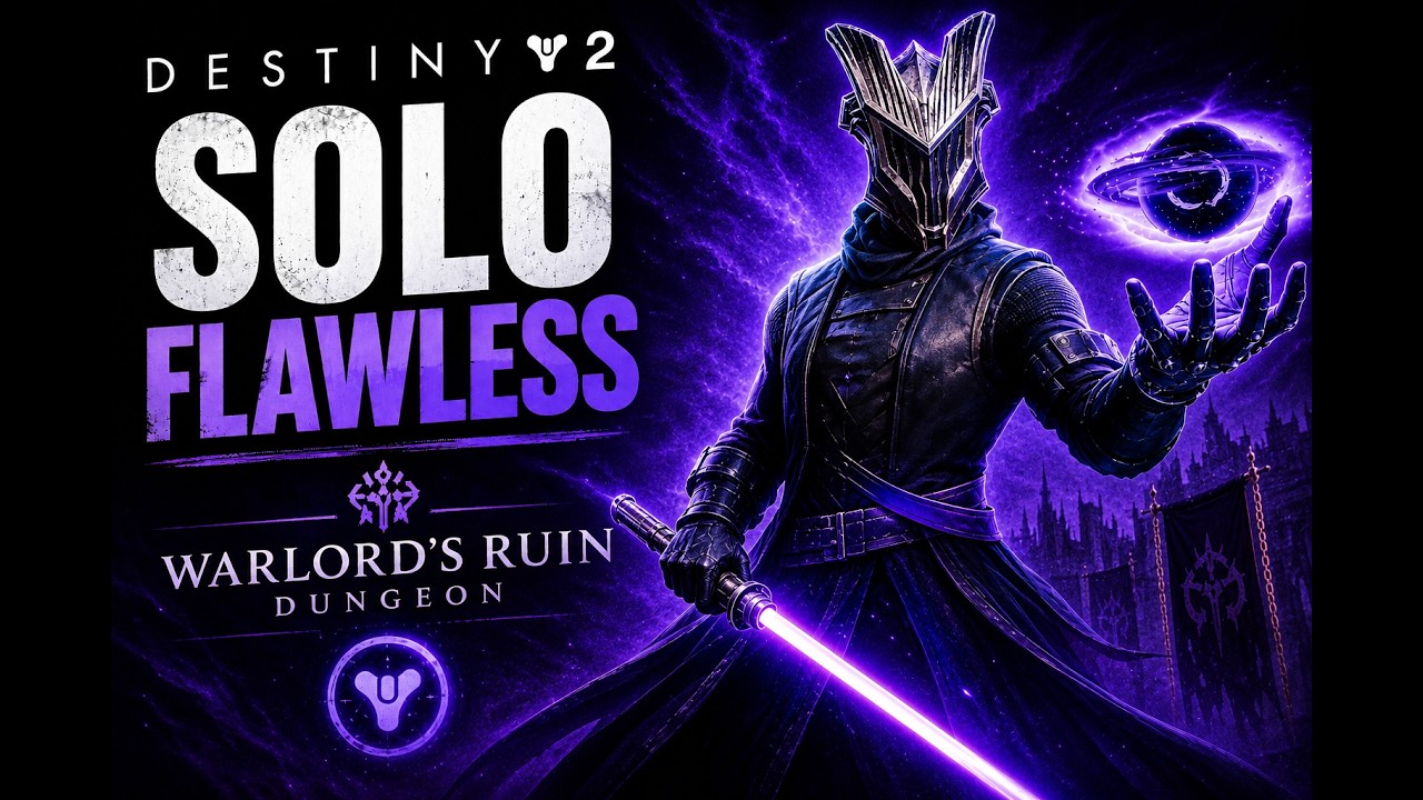 Destiny 2 Warlords Ruin Solo Flawless Community Challenge #DarkAgeHunt