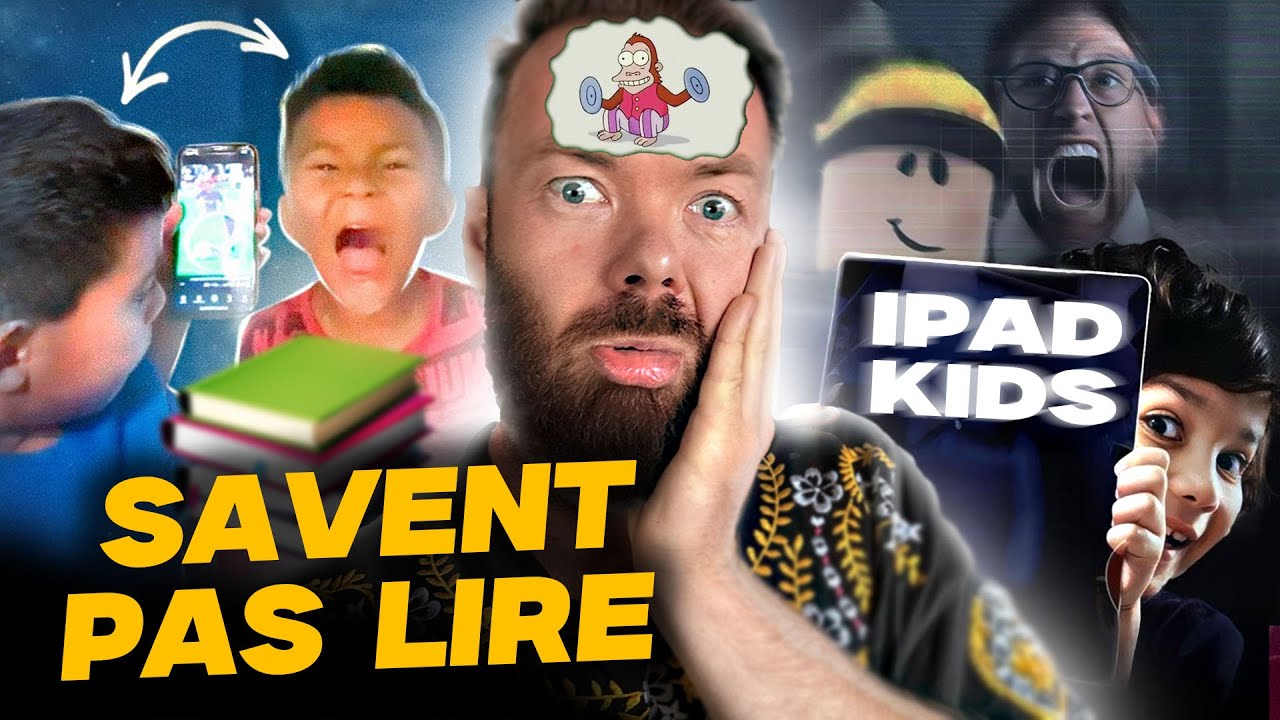 iPAD KIDS : Génération ne sait pas LIRE