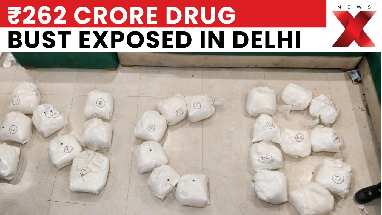 328 Kg Meth Seized: NCB&ndash;Delhi Police Bust Drug Cartel, Seize 328 Kg Meth Worth ₹262 Crore In Delhi