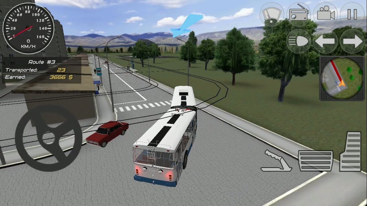 Trolleybus Simulator 2018 - New Bus Unlocked | Bus Driving Games - Android GamePlay