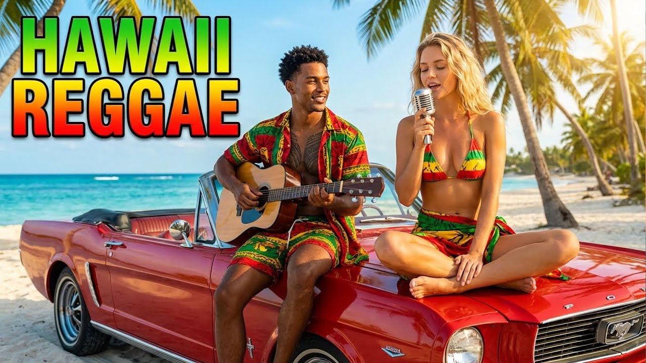 Tropical Chill Reggae Mix – Best Hawaiian Island Grooves for Relaxation & Good Vibes