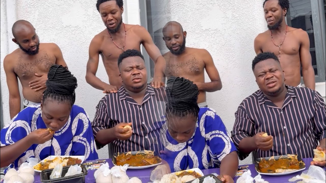 20 fufu food challenge rematch. | LaughPillsComedy