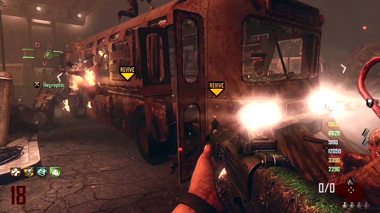 Black Ops 2 Zombies 8 Man Tranzit Live Commentary/Gameplay Pt. 4