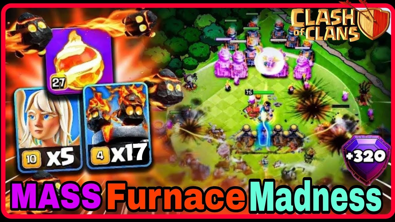 MASS Furnace & MASS Revive Toying With Every Base. There Is No Way To Stop This Strategy. Army 👇