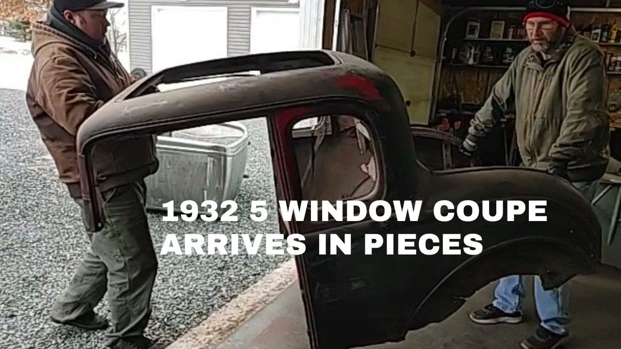 1932 Ford 5 Window Coupe Comes in Pieces