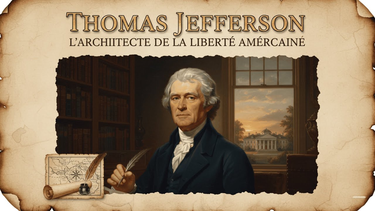 Thomas Jefferson : De la Déclaration d'indépendance au 3ème Président des États-Unis