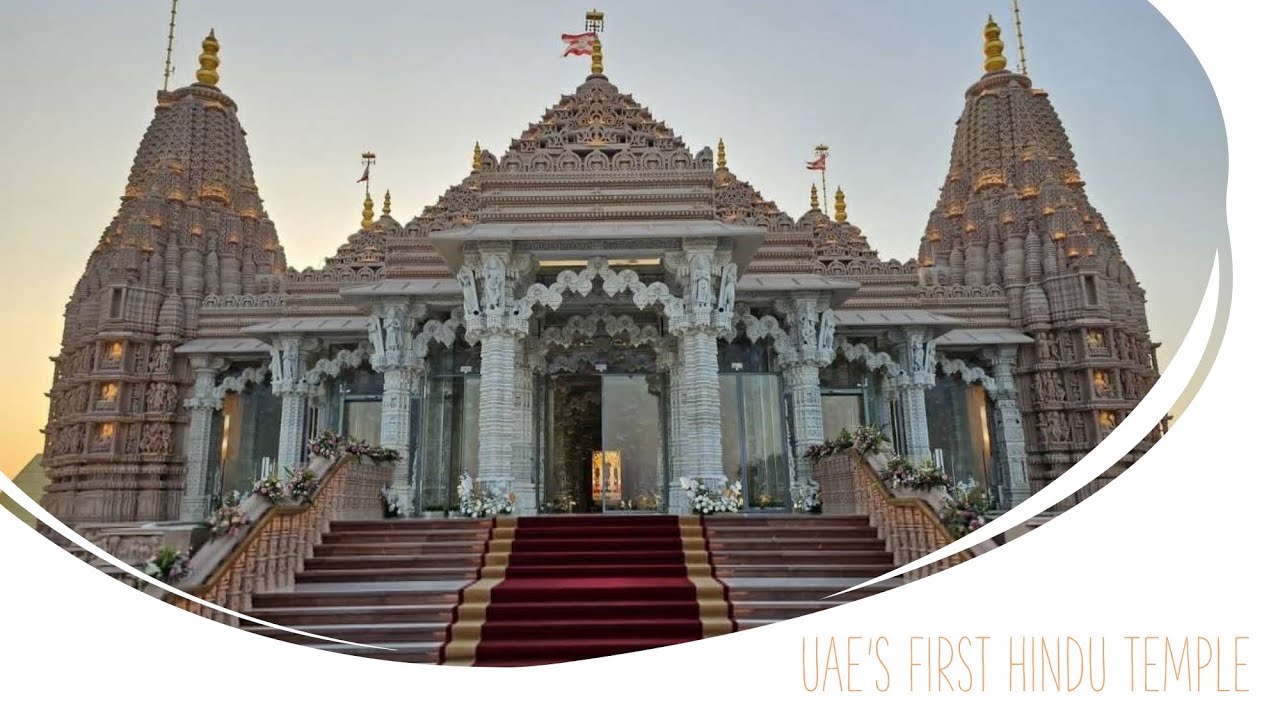 UAE's First Hindu Temple | BAPS Swaminaryan Mandir Abu Dhabi