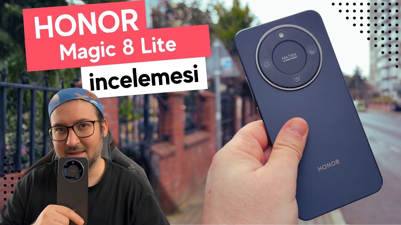 HERKESE BU TELEFONU ALABİLİRİM: HONOR MAGIC 8 LITE İNCELEMESİ