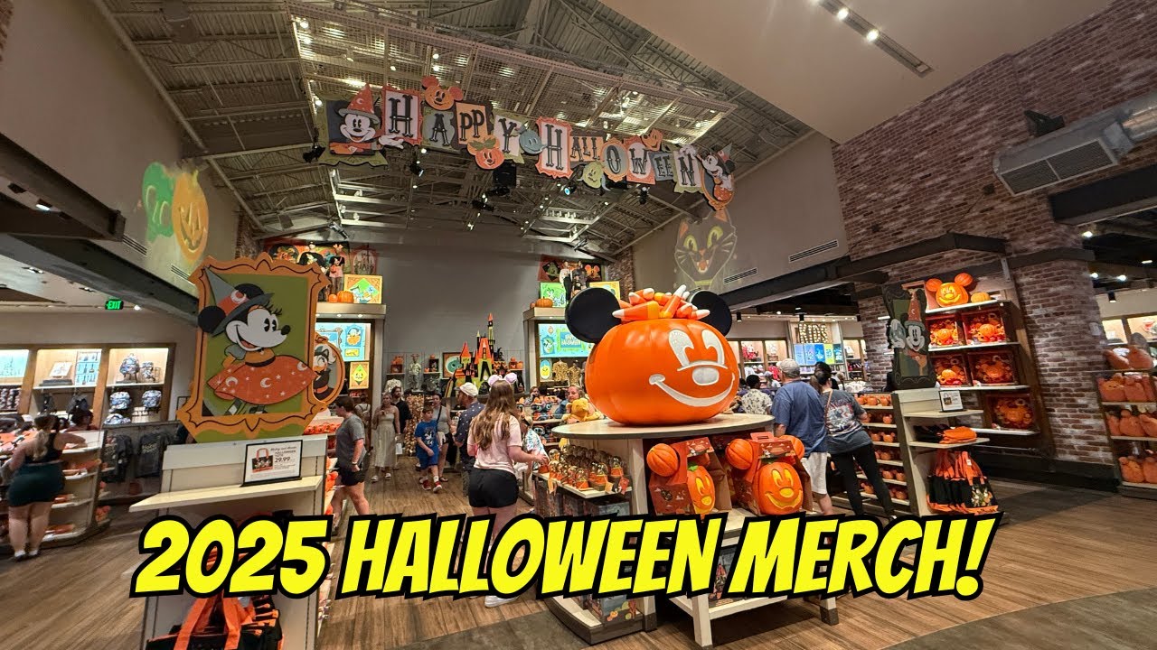 FIRST LOOK at 2025 Disney World Halloween Merch
