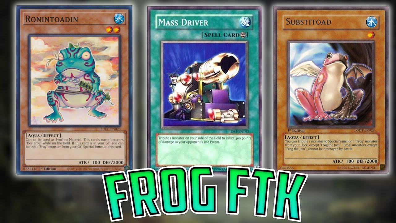 Yu-Gi-Oh! History: Frog FTK