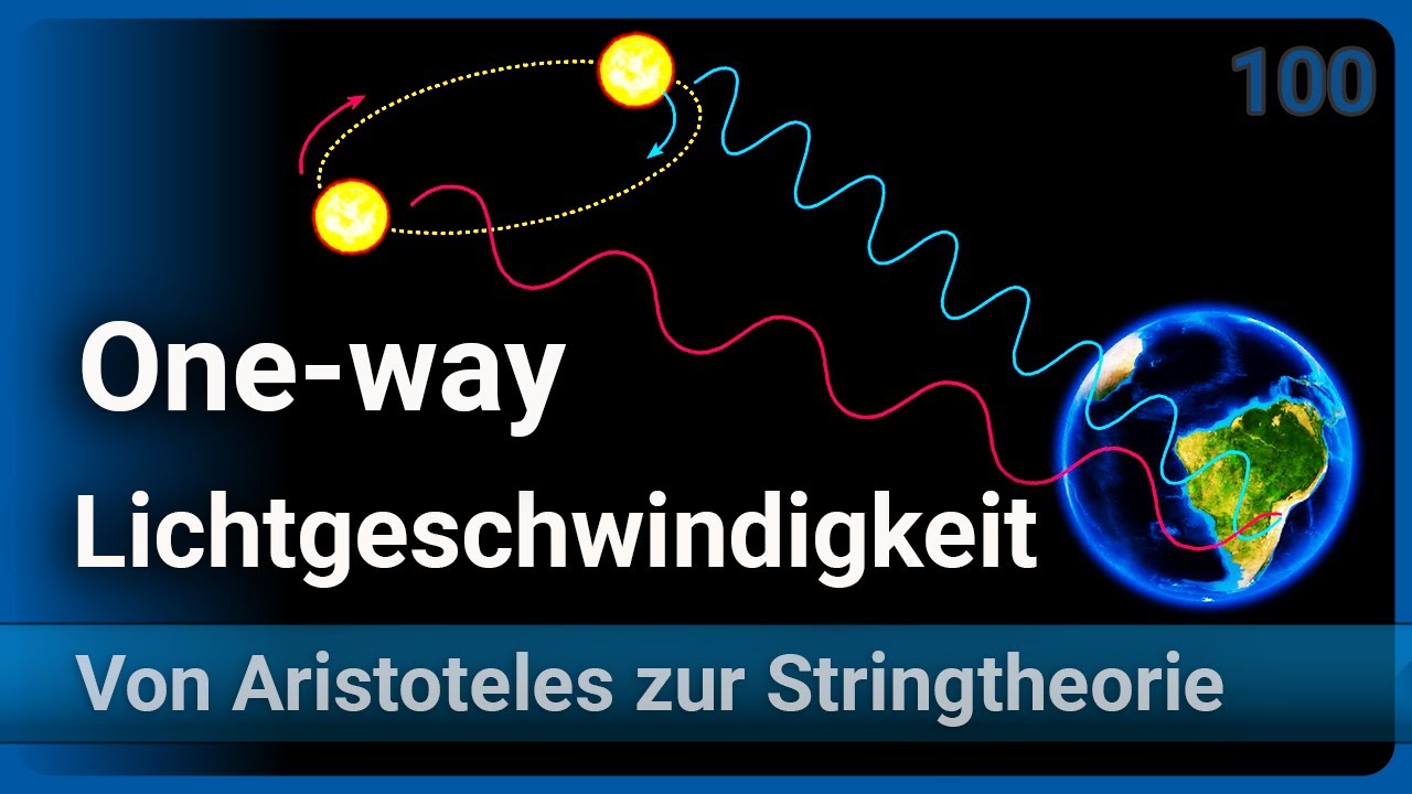 One-way Lichtgeschwindigkeit messen &bull; relativistischer Dopplereffekt &bull; vAzS (100) | Josef M. Ga&szlig;ner