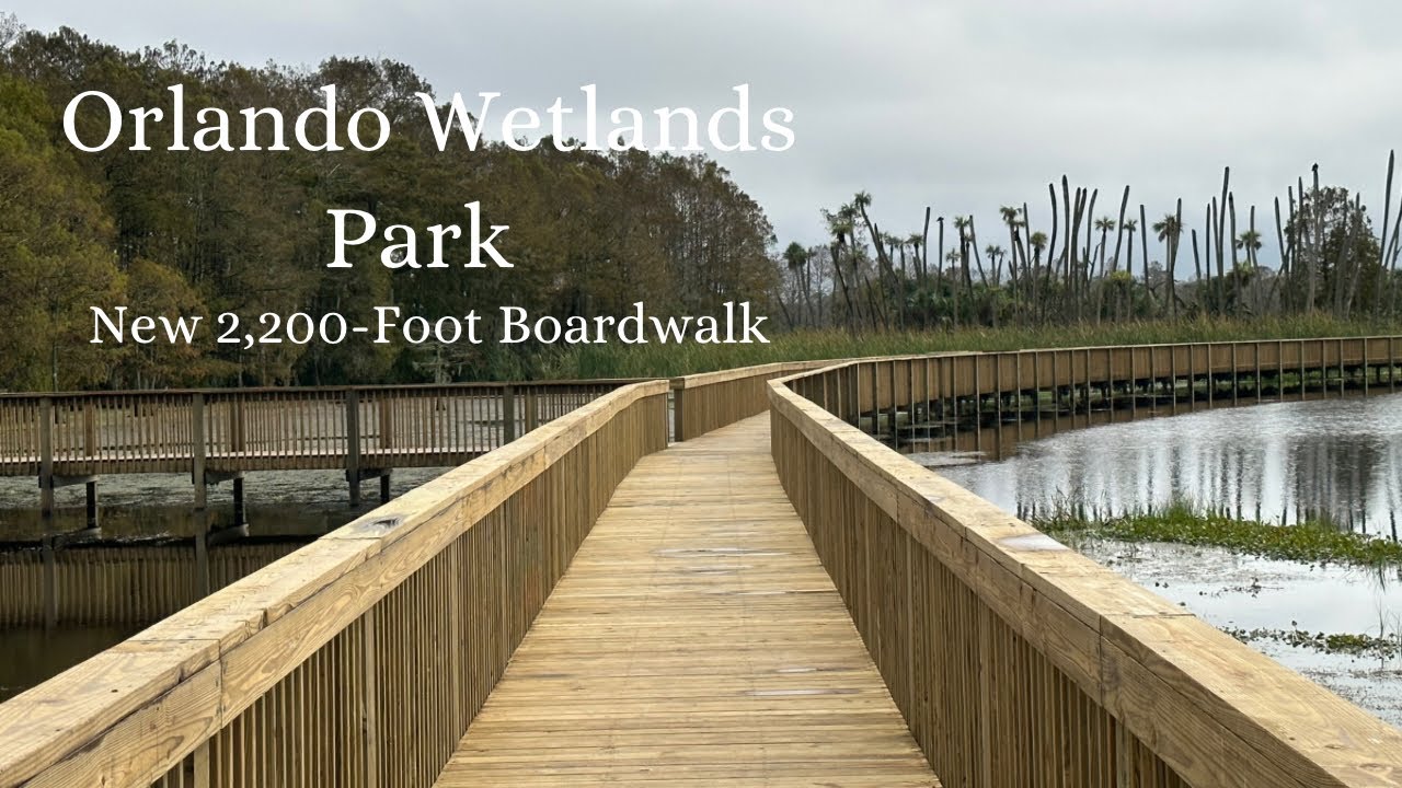 Orlando Wetlands Park - New 2,200-Foot Boardwalk | Christmas, Florida | Orlando, Florida
