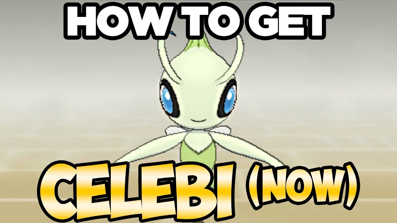 RIGHT NOW - How to Get Celebi In Pokemon Ultra Sun and Moon / Pokemon Sun and Moon w/ Gold & Silver