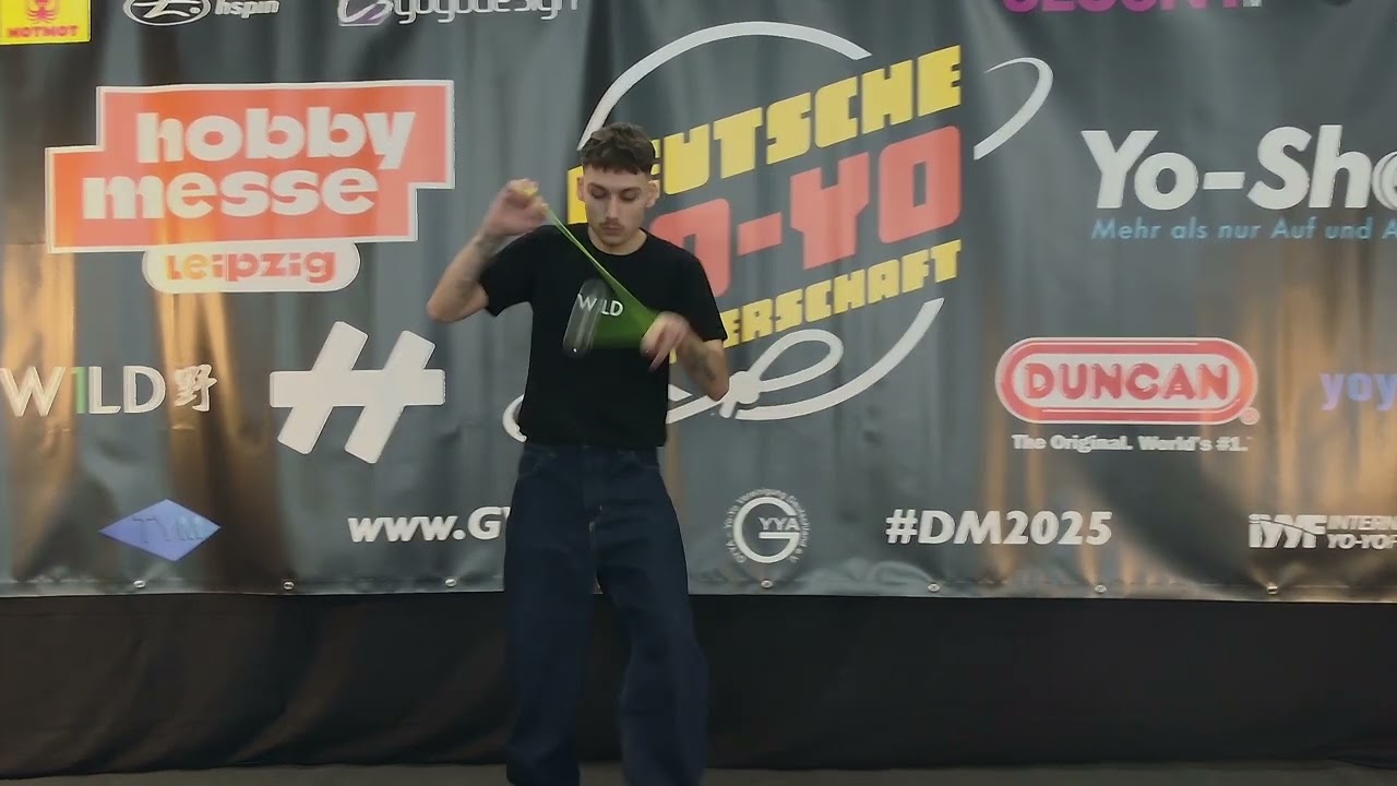 German Yoyo Nationals 2025 - 1A Prelim - 1st - Navid Safdari