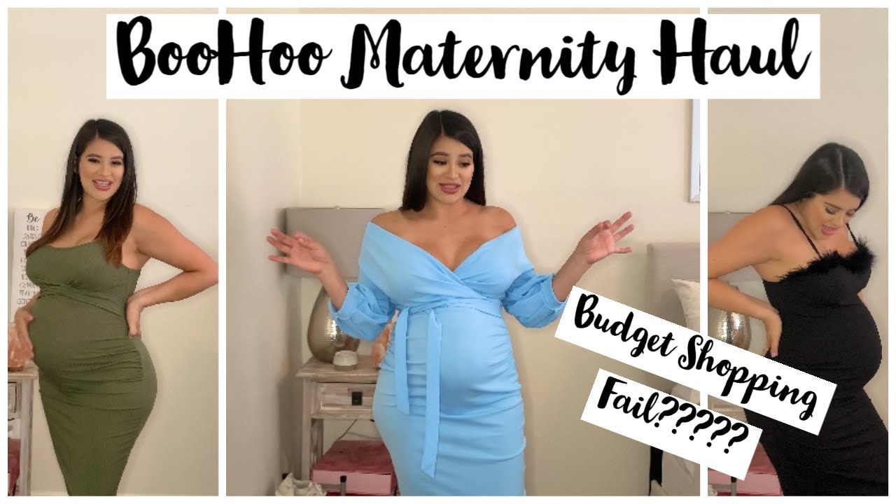 HUGE BOOHOO MATERNITY HAUL!! 🤪🏝🔥💞 Try-On Summer 2020!