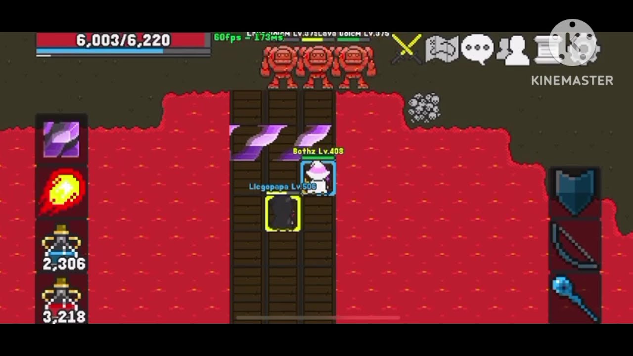 Un farmeo de bothz y llegopapa en golem